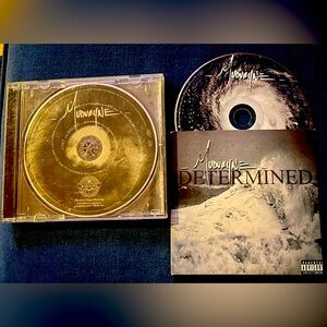 Mudvayne lot! 2 RARE PROMO CDs DETERMINED / LOST & FOUND 2004 2005 NuMetal Chad!